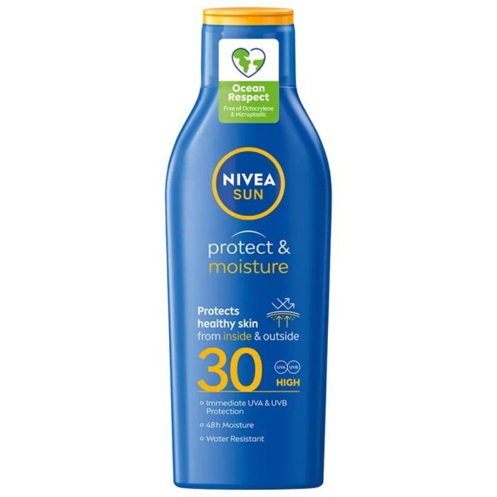 Nivea Sun nawilżający balsam do opalania SPF 30 - 200 ml main product photo