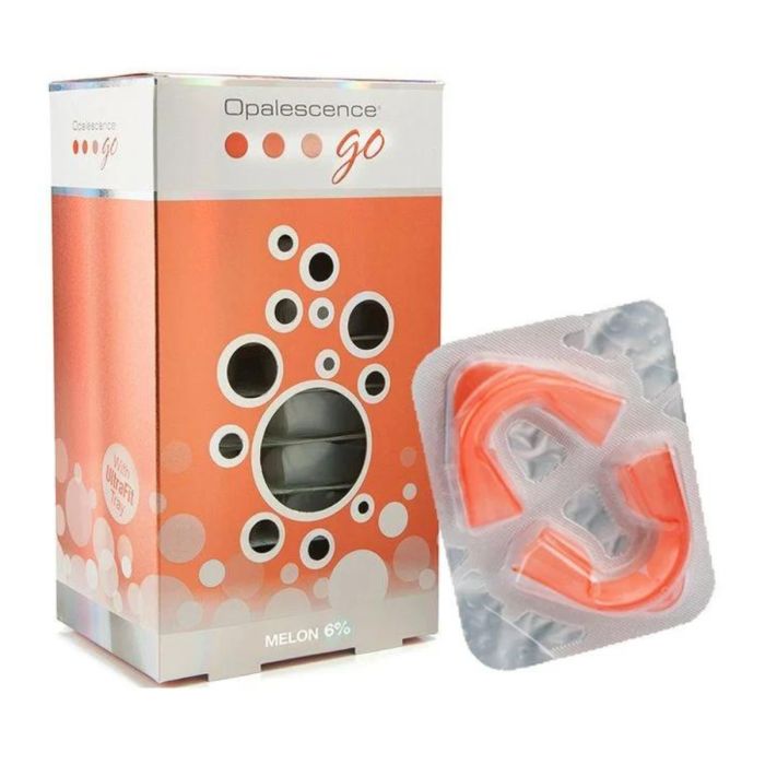 Napełnione nakładki wybielające zęby Opalescence Go PF Mint Kit Melon - 20 szt main product photo