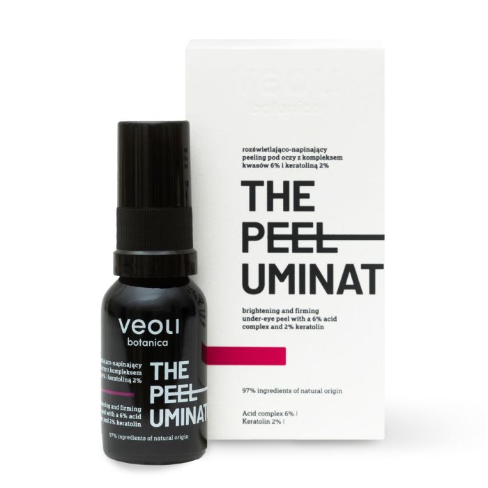 Veoli Botanica The Peeluminator peeling pod oczy rozświetlająco-napinający main product photo