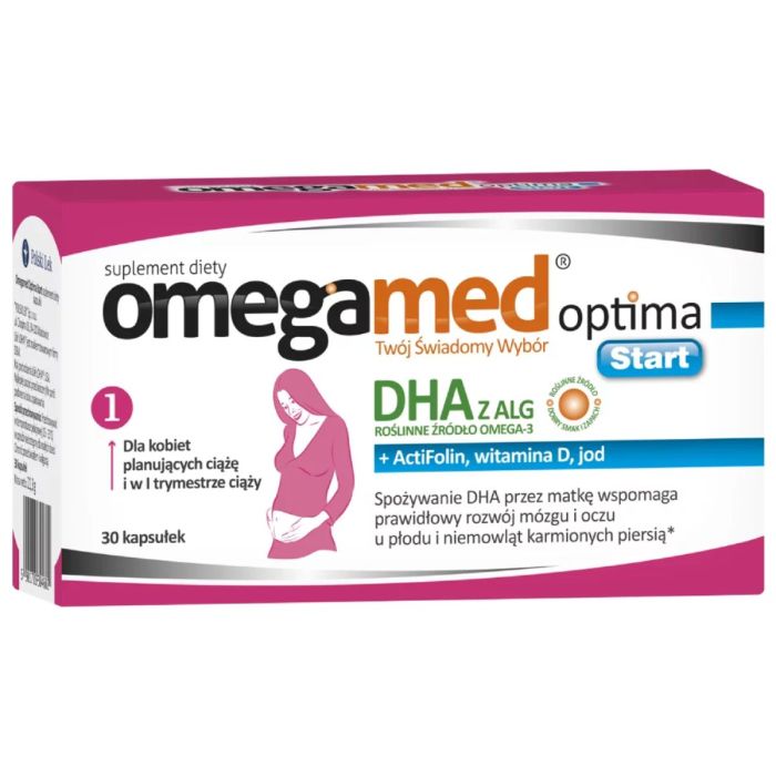 OmegaMed Optima Start - 30 kapsułek main product photo