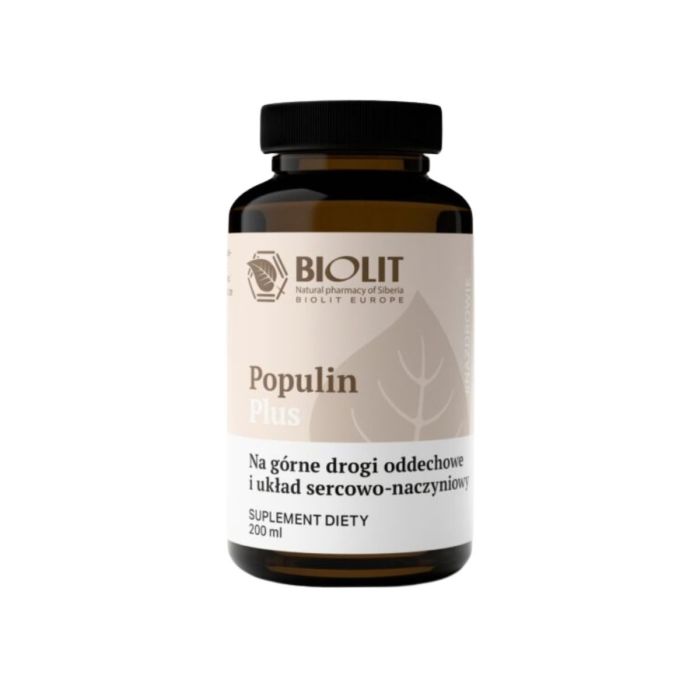 Biolit - Populin Plus - Ekstrakt z topoli czarnej - 200 ml main product photo