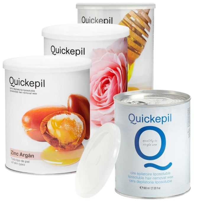 Wosk do depilacji w puszce Quickepil - 800 ml main product photo
