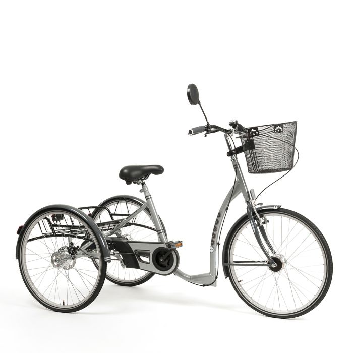 Elektryczny rower rehabilitacyjny trójkołowy Vermeiren Lagoon-E - Szary main product photo