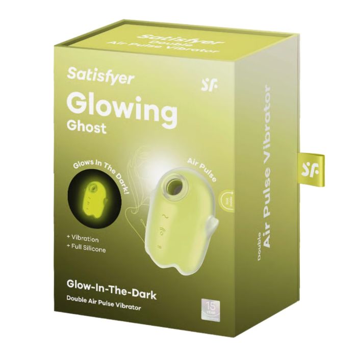 Wibrator bezkontaktowy Satisfyer Glowing Ghost - Żółty main product photo