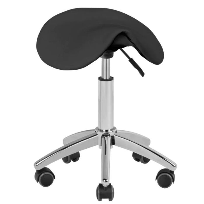 Taboret kosmetyczny Activeshop AM-302 bez oparcia - Czarny main product photo