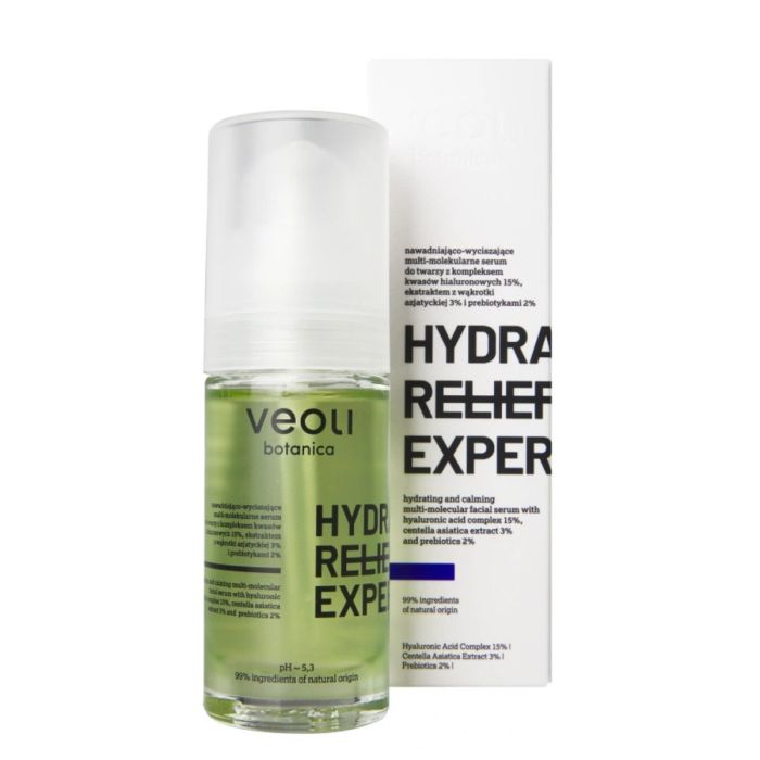 Veoli Botanica Hydra Relief Expert Serum nawadniająco - wyciszające 30 ml main product photo