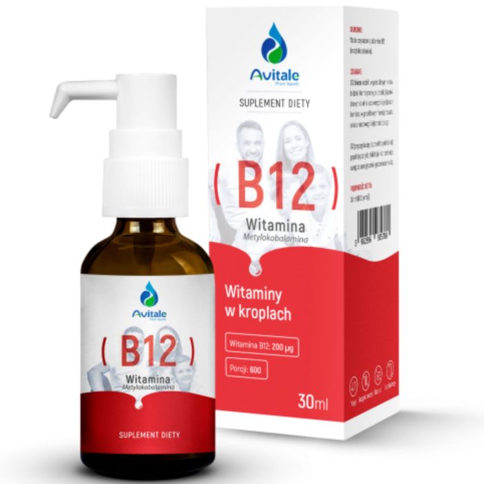 Avitale Witamina B12 - Naturalne wsparcie energetyczne - 30 ml main product photo
