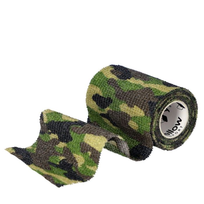 yellowBAND bandaż kohezyjny różne rozmiary i kolory - Zielony moro - 7,5 cm main product photo