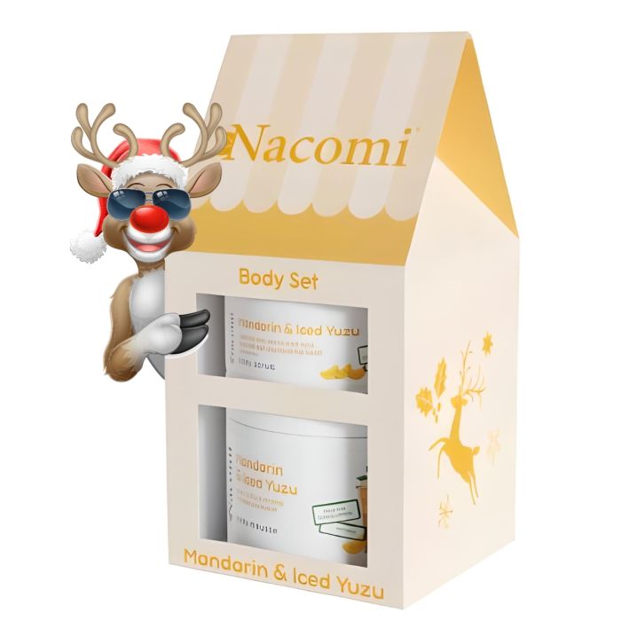Zestaw Prezentowy dla Kobiety Nacomi Body Set Mandarin & Iced Yuzu - Mus i peeling do ciała main product photo