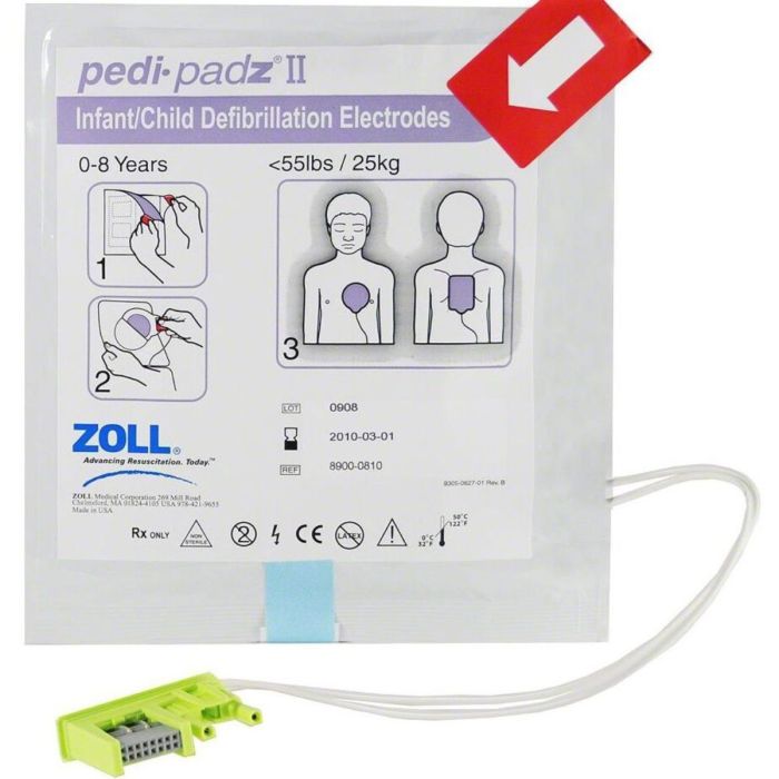 Elektrody pediatryczne ZOLL Pedi-Padz II (AED PLUS) main product photo