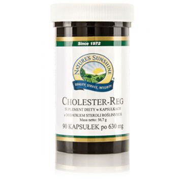 Nature's Sunshine Cholester - Reg - Odpowiedni poziom cholesterolu - 90 kapsułek