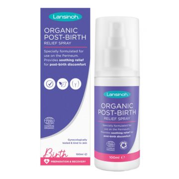 Organiczny spray przeciwbólowy po porodzie Lansinoh Post-Birth - 100 ml