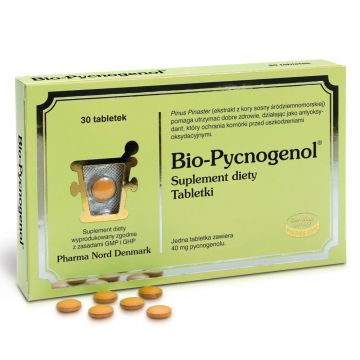 Pharma Nord Bio-Pycnogenol - Antyoksydant-30 tabl.