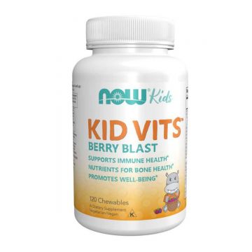 Now Foods Kid Vits - Kompleksowy zestaw witamin dla dzieci - 120 kaps.