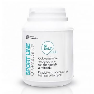 Sól do kąpieli Sisalt+ CU Invex Remedies - odkwaszająco-regenerująca - 1500 g