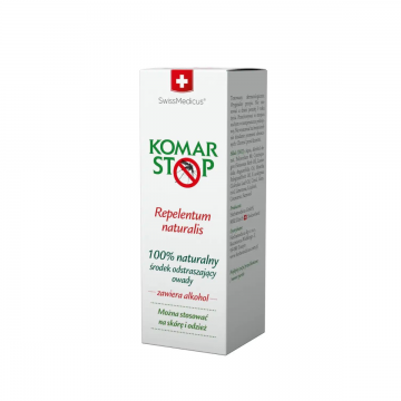 Skuteczny środek odstraszający owady SwissMedicus Komar Stop - 100 ml