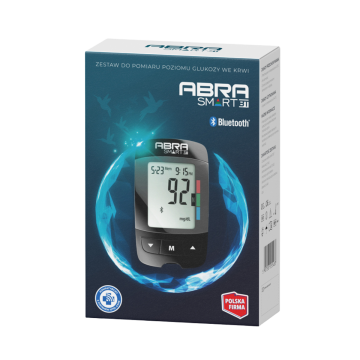 Glukometr Abra Smart BT z funkcją Bluetooth i aplikacją Istel Health — przesyłaj wyniki wprost do lekarza!