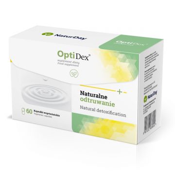 NaturDay OptiDex Spirulina - detoks organizmu - 60 kaps.