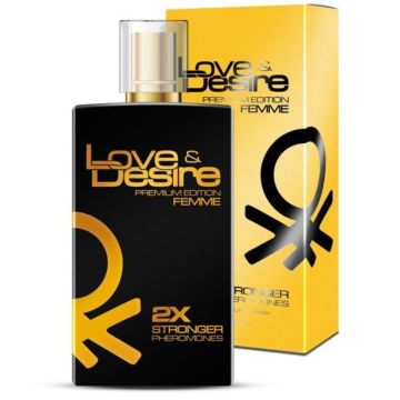 Love & Desire Gold Premium feromony dla kobiet - 100ml
