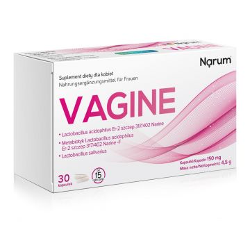 Narum Vagine 150 mg - Suplement diety dla kobiet - 30 kapsułek