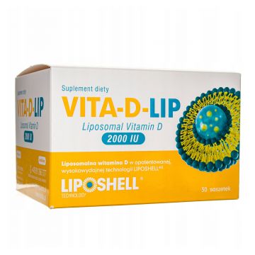 Witamina D 2000 IU Vita-D-Lip Liposomal - 30 saszetek