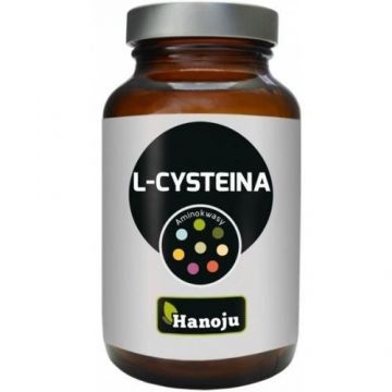 HANOJU L-Cysteina - Aminokwasy - 500 mg 90 kaps.