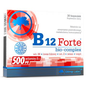 Olimp B12 FORTE™ bio – complex - Wsparcie układu sercowo-naczyniowego - 30 kapsułek