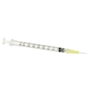 Strzykawki insulinowe BD Plastipak Luer 1 ml U-40 z igłą: 30G x ½” (0.3 x 13 mm) 120 szt.