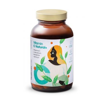 Health Labs Care Vitamin C natural + Z naturalnych ekstraktów roślinnych -120 kapsułek
