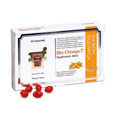 Pharma Nord Bio-Omega 7 - dla kobiet podczas menopauzy - 60 kapsułek