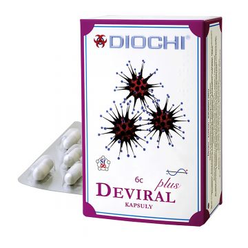 Kapsułki Diochi Deviral Plus 60 sztuk - oczyszcza organizm