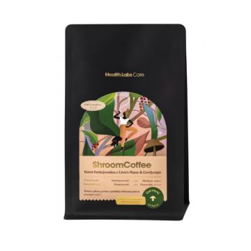 Health Labs Care Shroom Coffee Kawa funkcjonalna z Lion's Mane i Cordyceps - 252 g