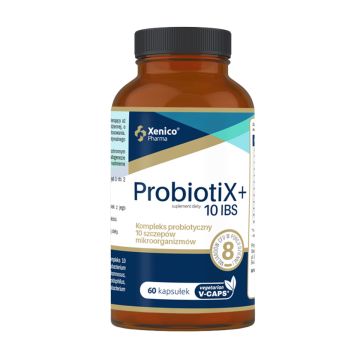 Xenico Pharma ProbiotiX+ 10 IBS - 60 kapsułek