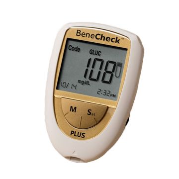 Kardioline - Benecheck Plus urządzenie 3w1 do pomiaru: cholesterolu, kwasu moczowego i glukozy we krwi