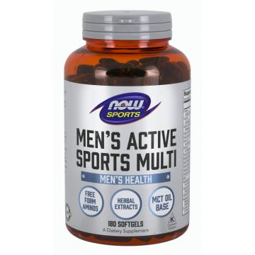 Now Foods Men`s Active Sports Multi 180 kaps.