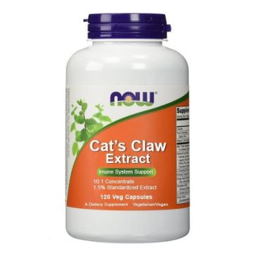 Now Foods Cat's Claw Extract - Dział na przewód pokarmowy - 120 kaps.