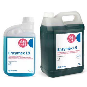 Trójenzymatyczny preparat do mycia i dezynfekcji narzędzi Enzymex L9