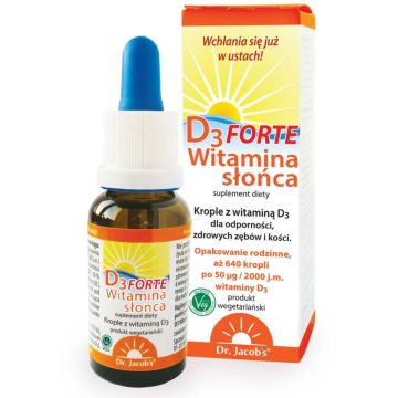 Dr Jacobs Witamina D3 Forte 20 ml