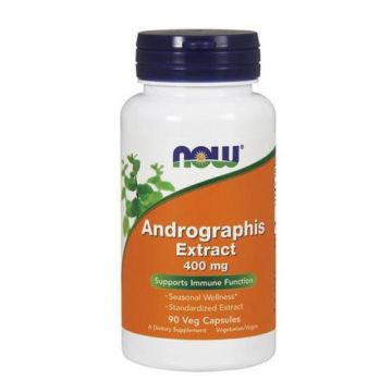 Now Foods Andrographis Extract 400 mg 90 kaps. wegetariańskich