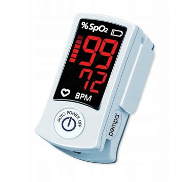 Pulskomsymetr napalcowy OXY 100 Pempa - pomiar saturacji krwi