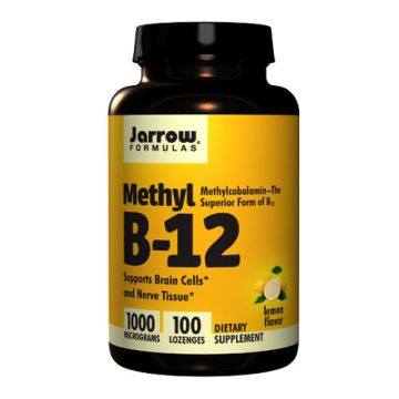 Jarrow Formulas Methyl B-12 1000 mcg 100 kaps.