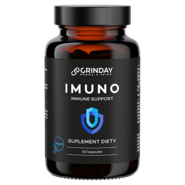 Grinday Imuno Immune Support - Wzmocnienie Odporności - 60 kapsułek