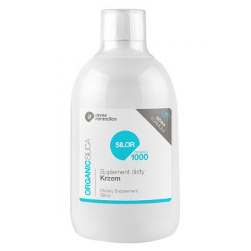 Krzem Silor Organic 1000 Invex Remedies - odmłodzenie organizmu - 500 ml