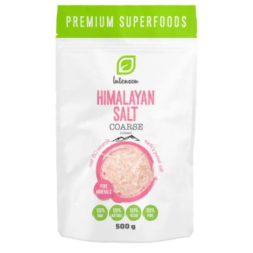 Sól himalajska różowa jodowana - gruba 500g