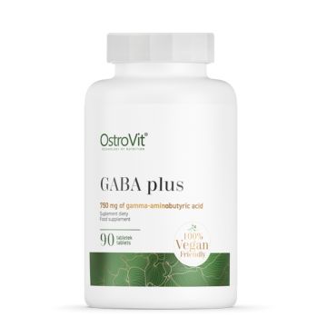 Suplement diety OstroVit Gaba Plus - GABA i Melatonina - 90 tabletek