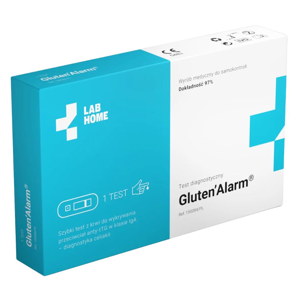Test nietolerancja glutenu + celiakia, przeciwciała tTG IgA w krwi,  1 test