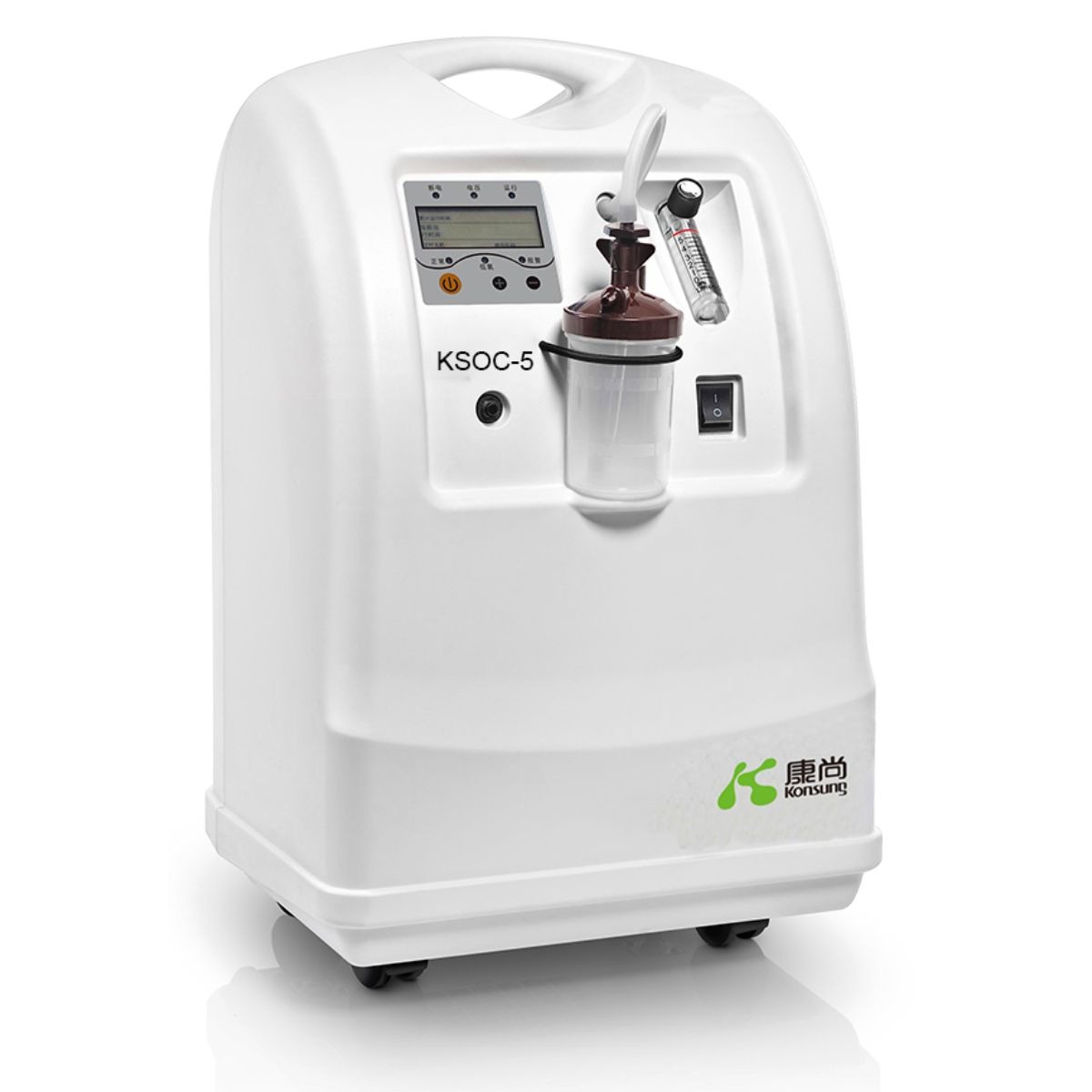 Medyczny koncentrator tlenu na kółkach KSOC-5 stężenie tlenu od 0,5 do 5 l/min.