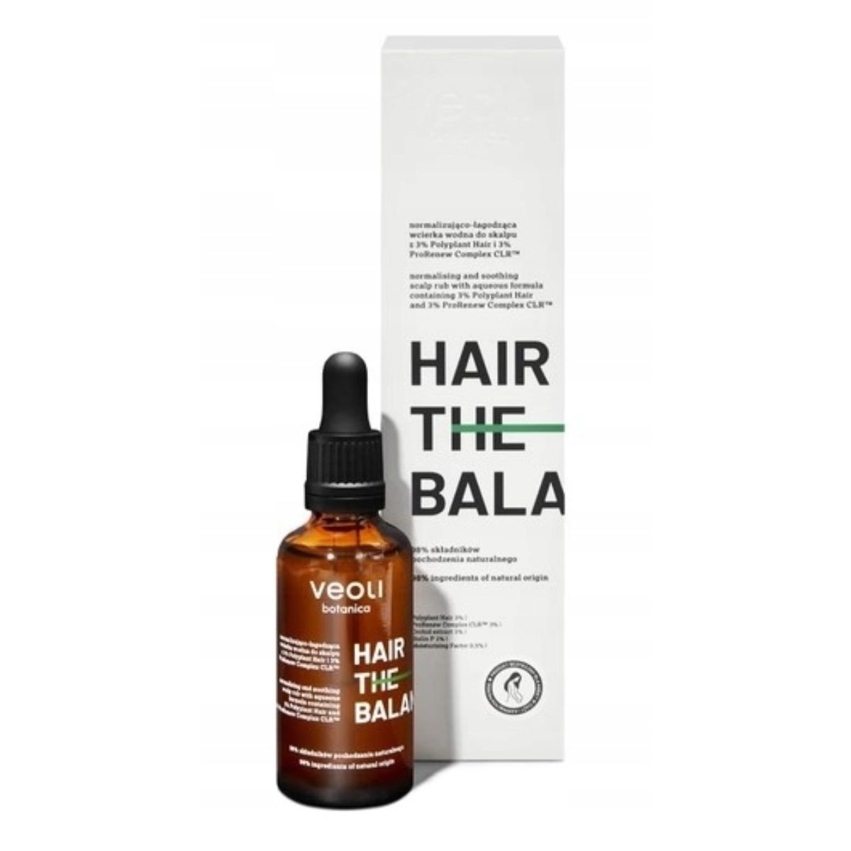 Veoli Botanica HAIR THE BALANCE - Normalizująca wcierka do włosów - 50ml