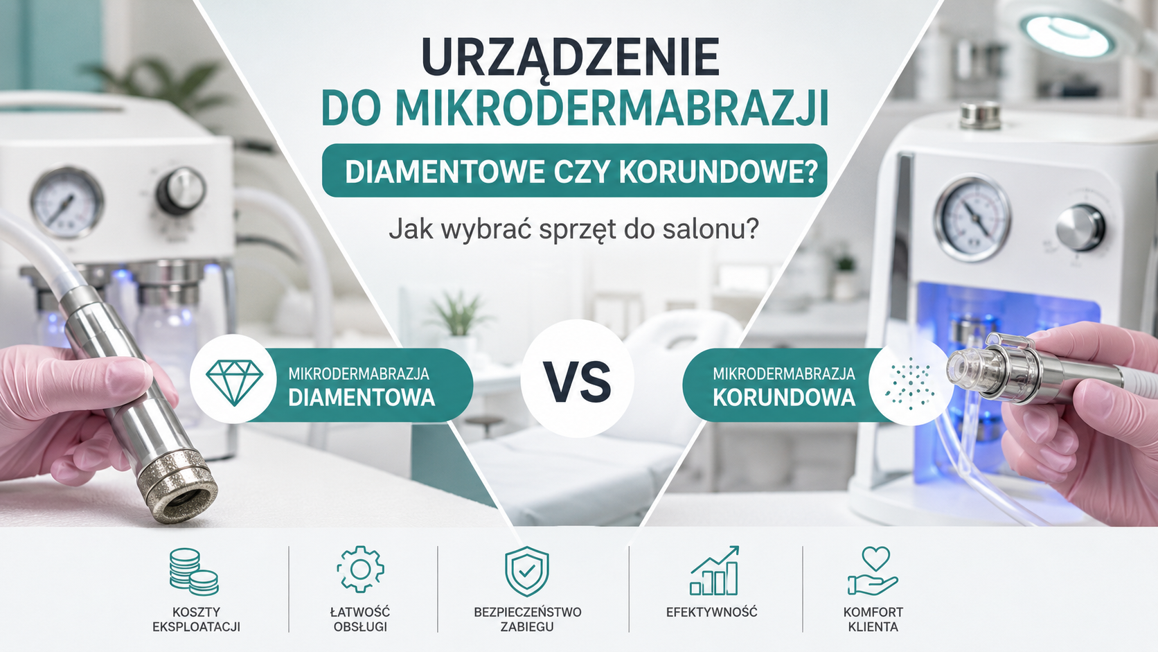 Urządzenie do mikrodermabrazji - diamentowe czy korundowe?