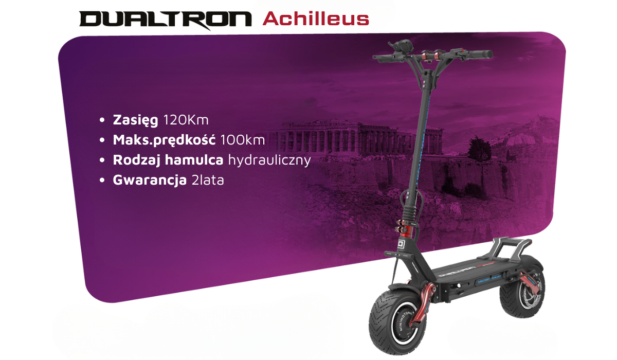 Dualtron Achilles infografika